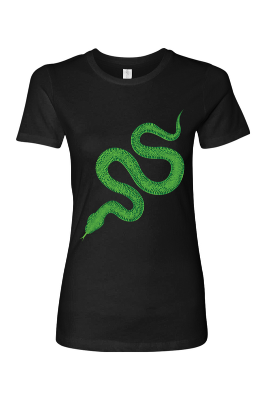 Woman Classic Logo Black Tee