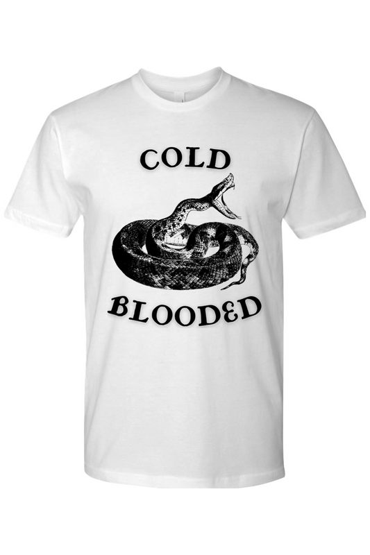 Black Cold Blooded Tee