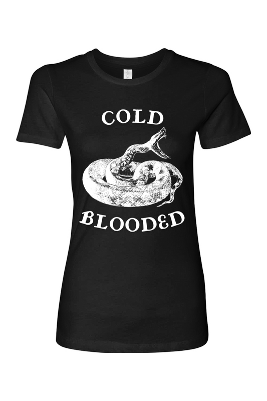 Woman's White Cold Blooded Tee
